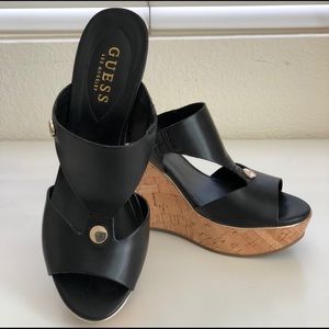 Guess Wedge 4 inch heals